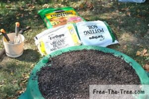 Organic potting soil full of nutrients, perfect for growing marijuana