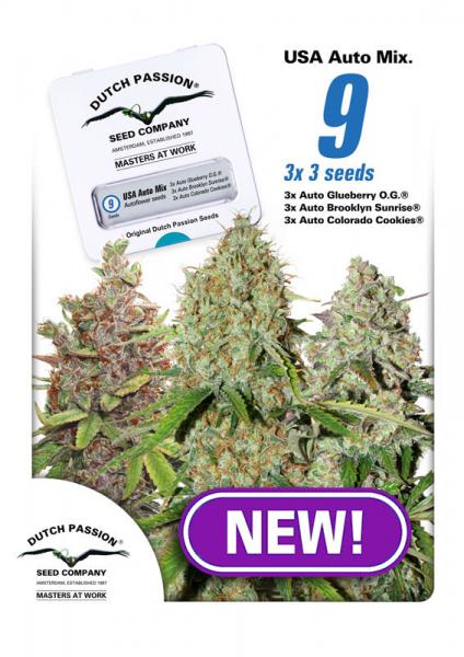 Buy USA Autoflowering Mix Seeds at the best price!