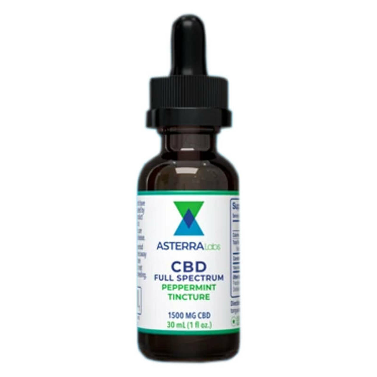 thumbnail Full Spectrum Peppermint CBD Tincture by Asterra Labs