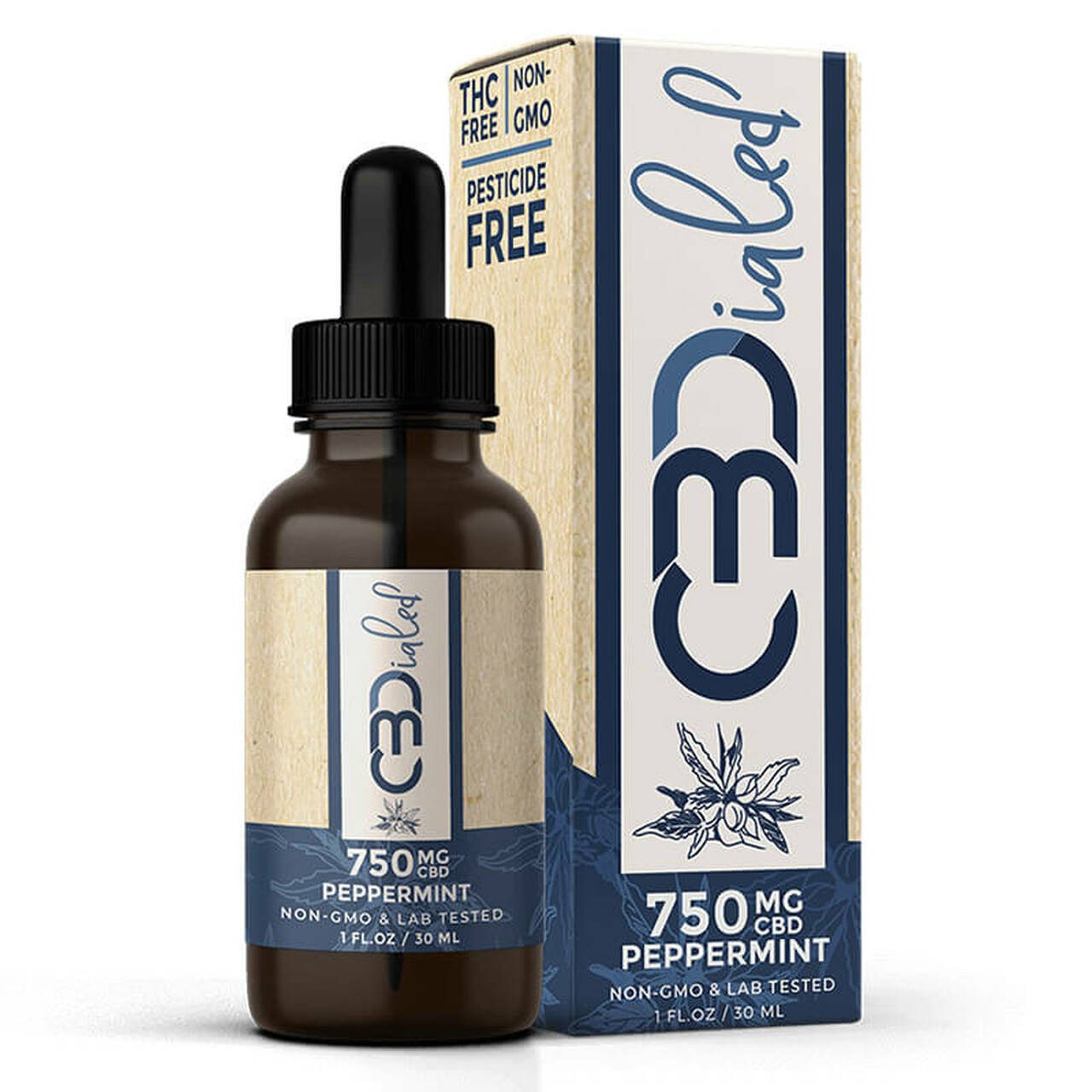 thumbnail Peppermint CBD 750 Tincture by CBDialed