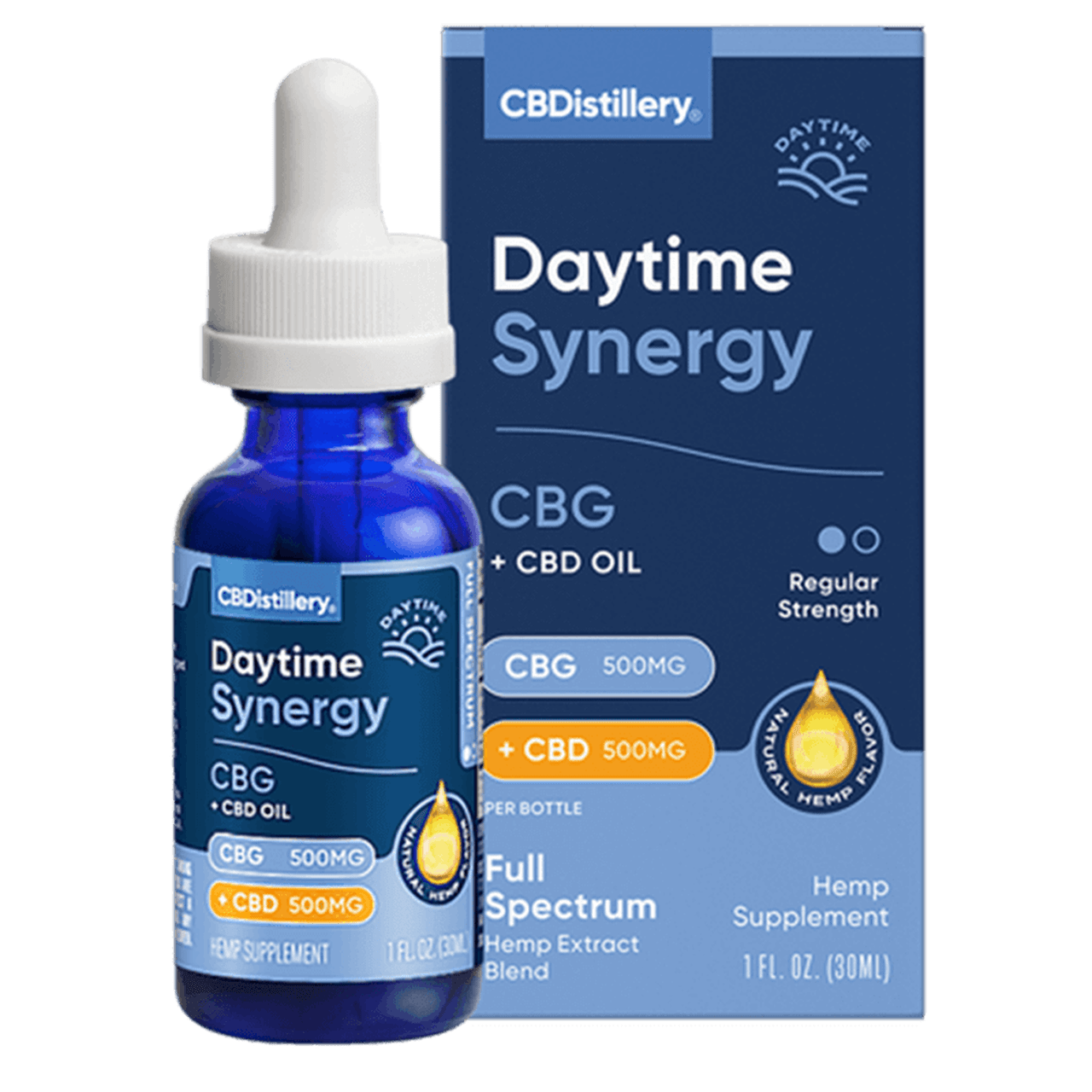 thumbnail CBD Daytime Synergy + CBG 1:1 Tincture by CBDistillery