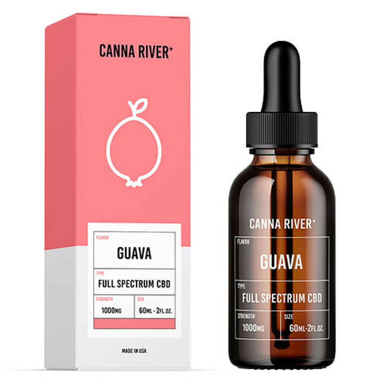 thumbnail Full Spectrum Guava CBD Tincture by Canna River