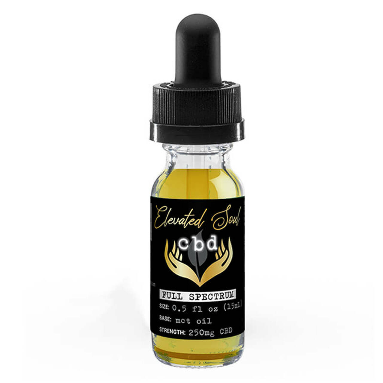 thumbnail Full Spectrum CBD MCT Oil Tincture by Elevated Soul