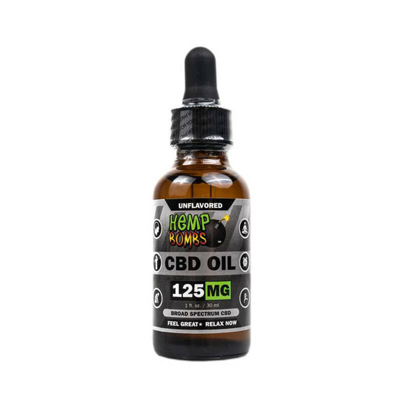 thumbnail Unflavored CBD Tincture by Hemp Bombs