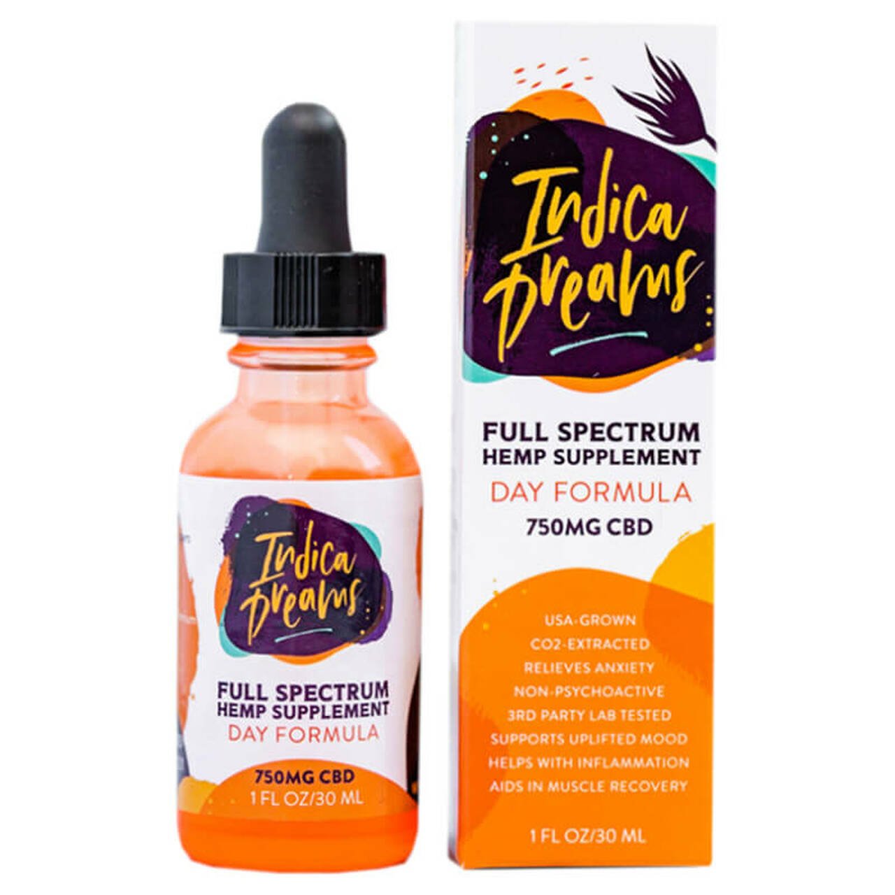thumbnail Full Spectrum CBD Day Formula Tincture by Indica Dreams