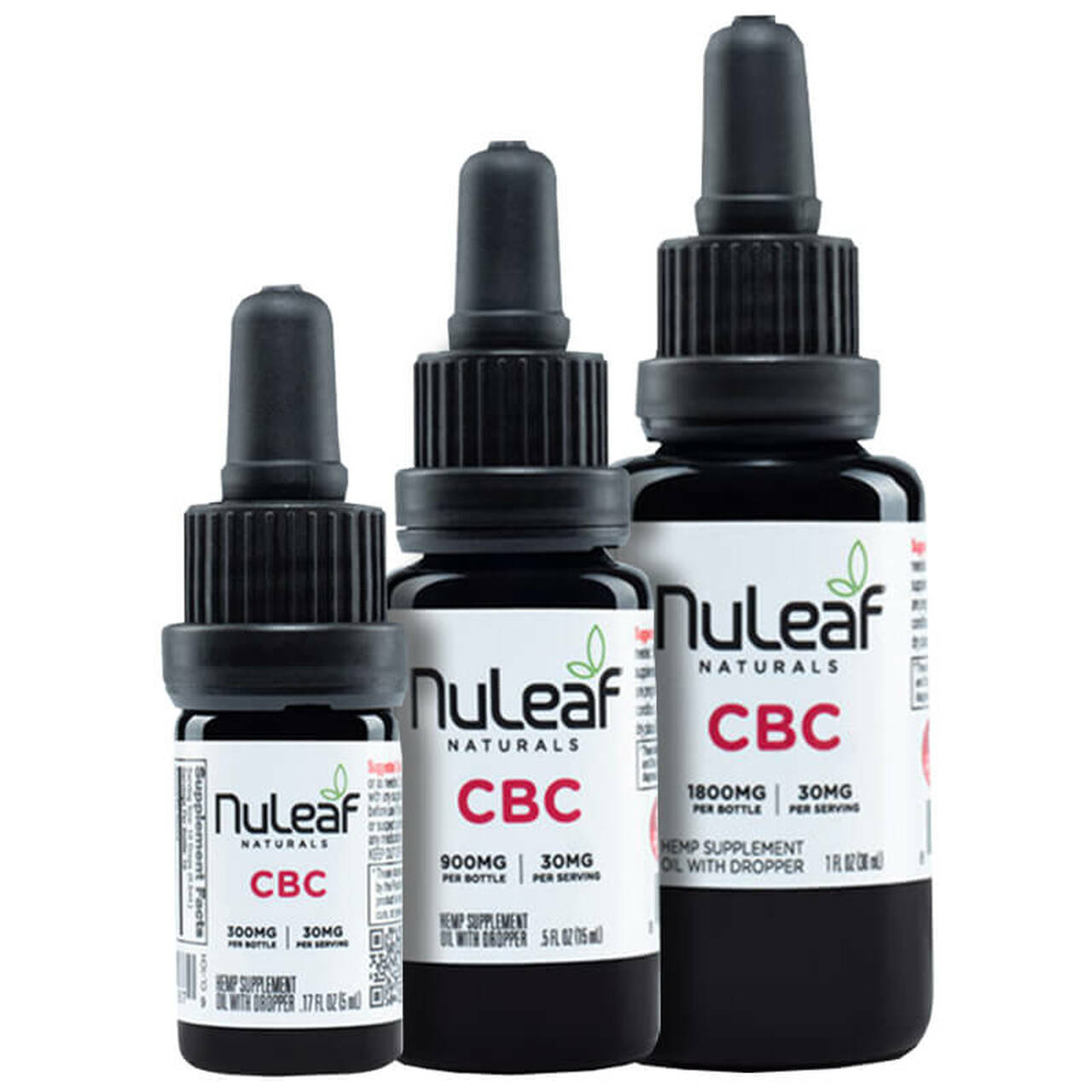 thumbnail Full Spectrum Natural CBD+CBC oil Tincture by NuLeaf Naturals