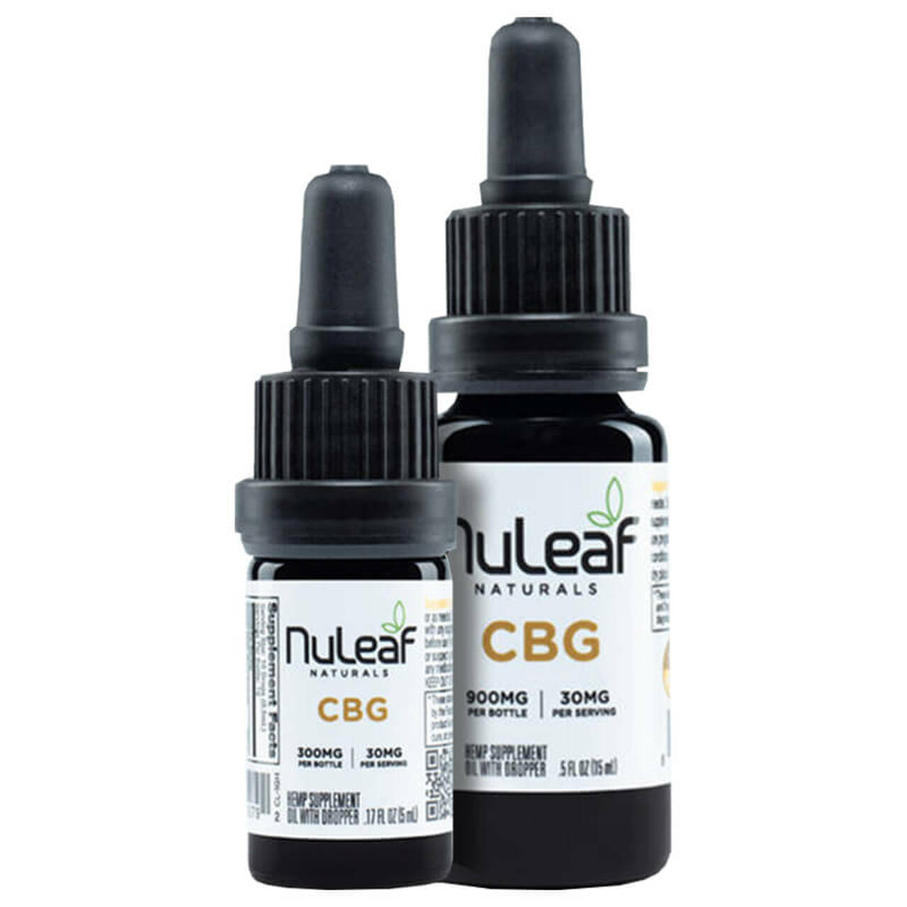thumbnail Full Spectrum Natural CBD+CBG oil Tincture by NuLeaf Naturals