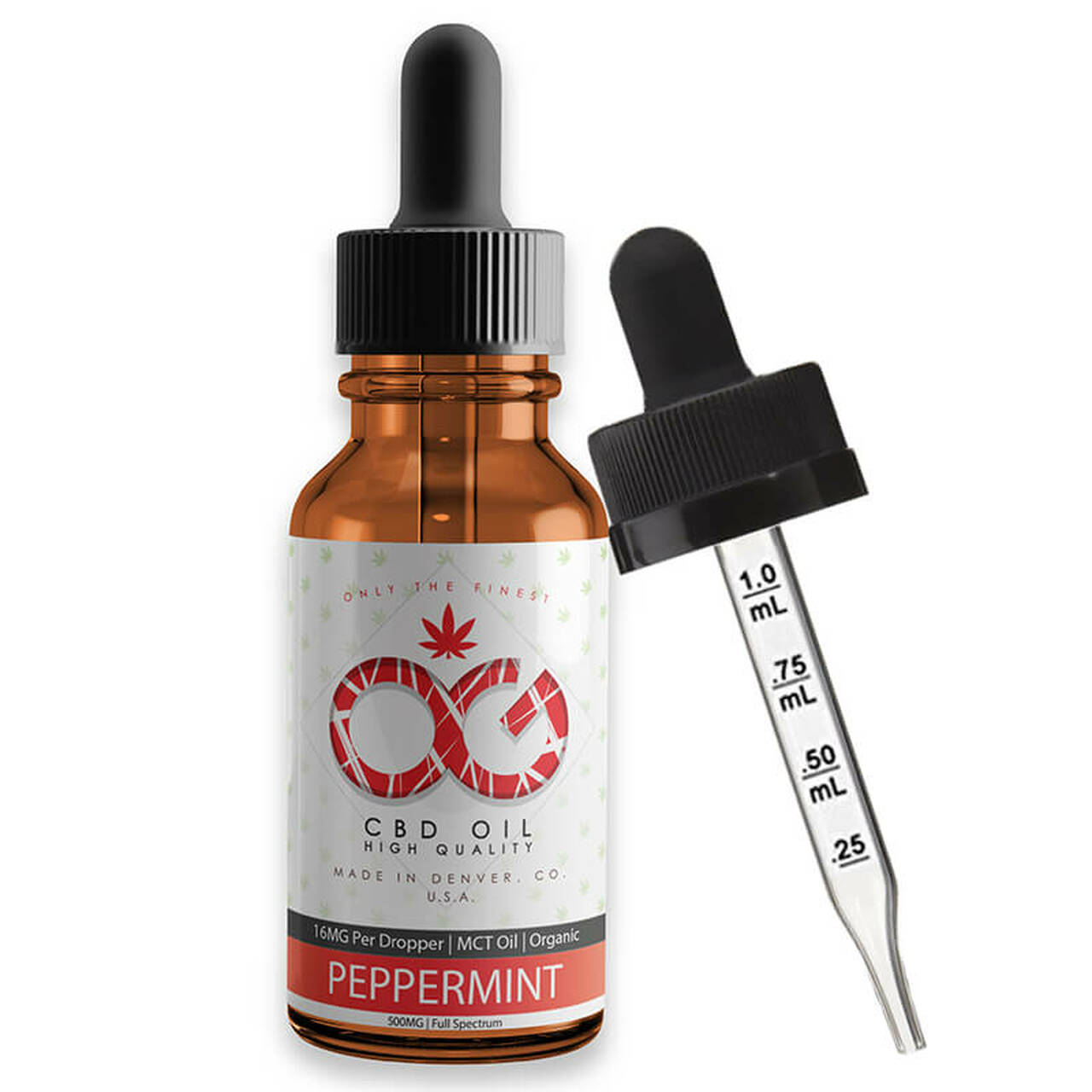thumbnail Peppermint CBD Tincture by OG Labs