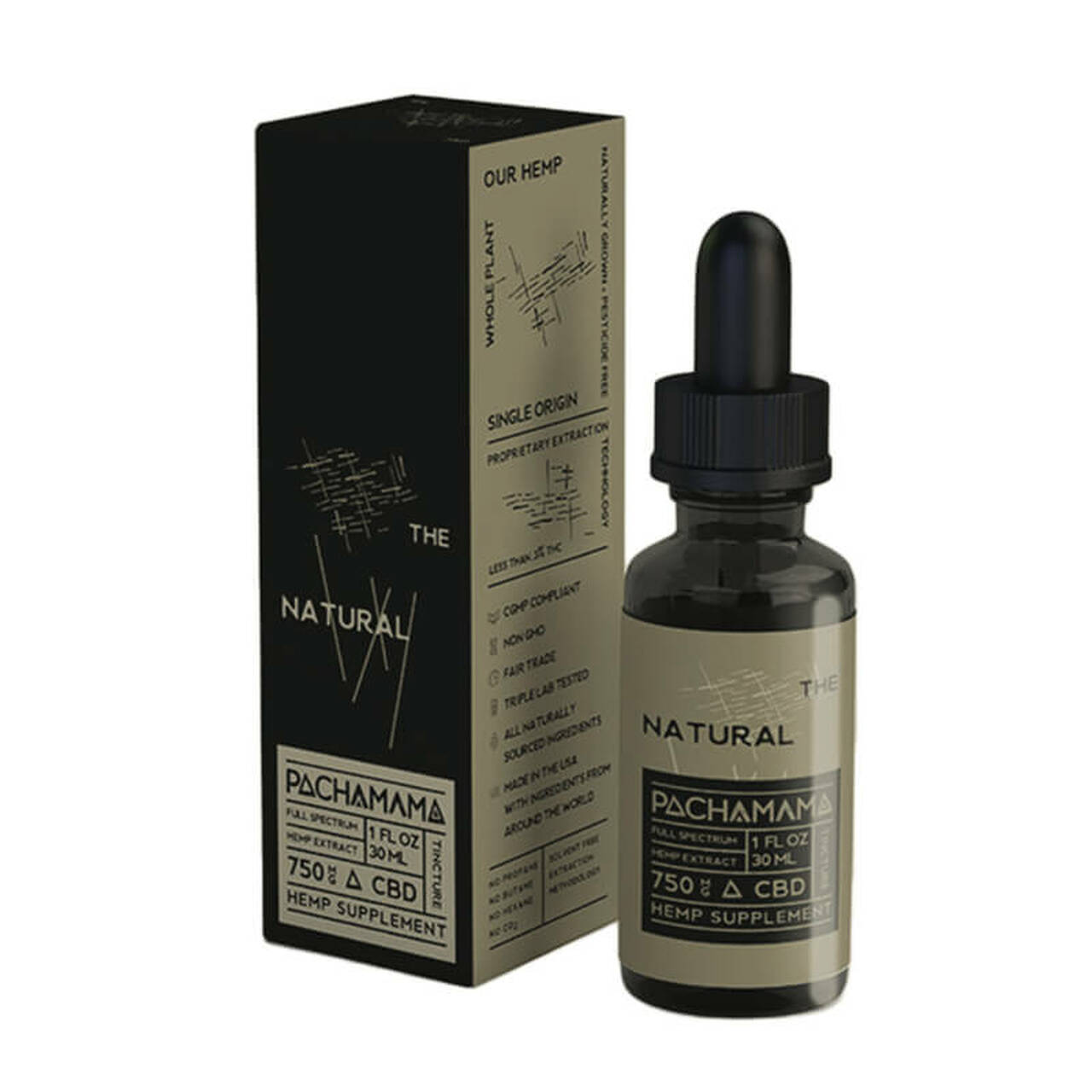 thumbnail CBD The Natural1 Tincture by Pachamama