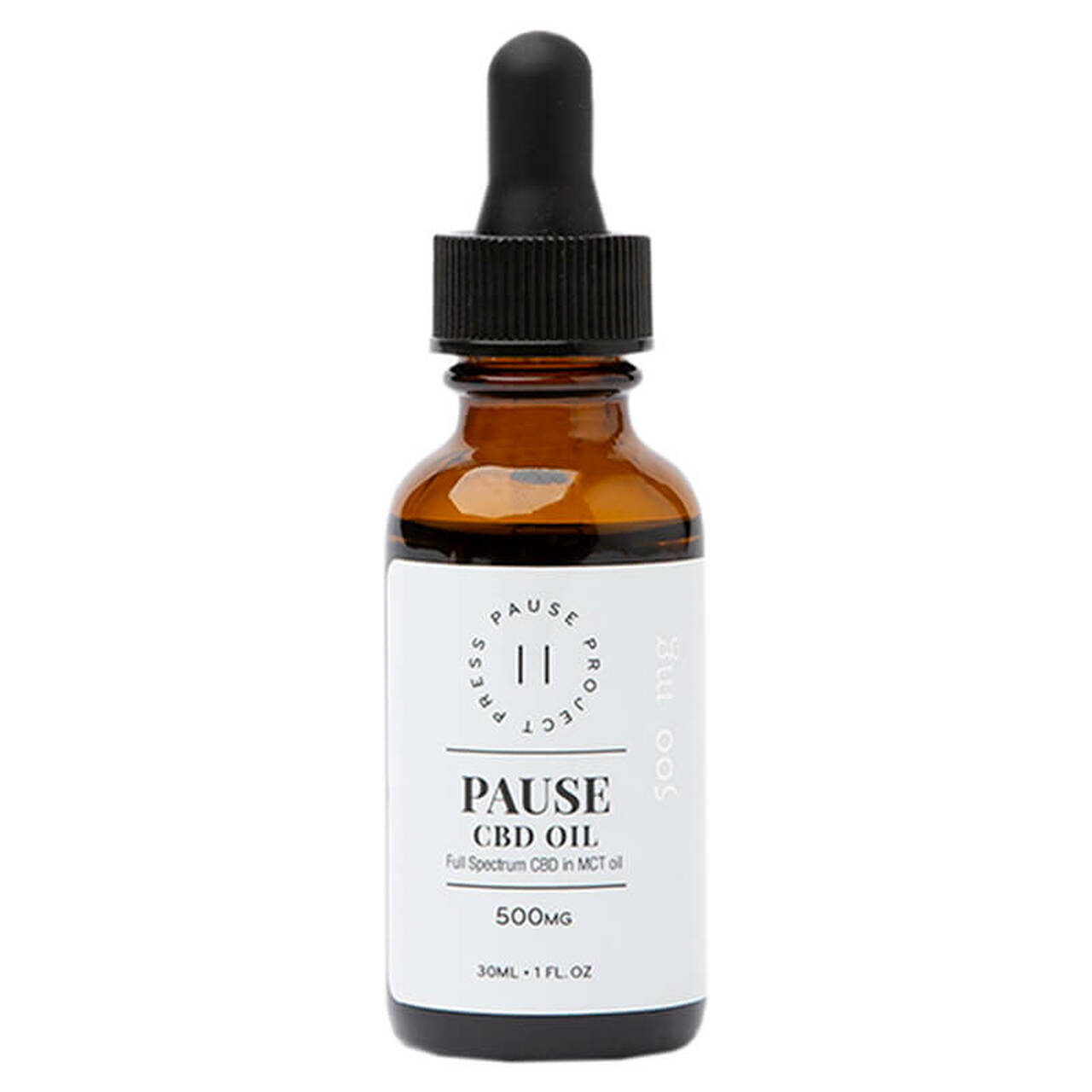 thumbnail Full Spectrum CBD Pause Oil Tincture by Press Pause Project