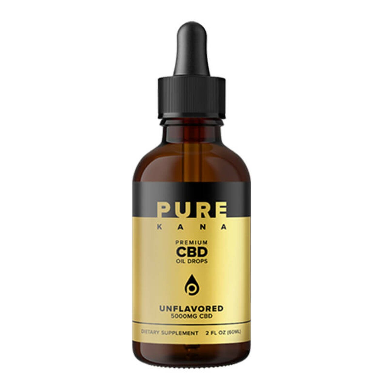 thumbnail Unflavored CBD Gold Tincture by PureKana