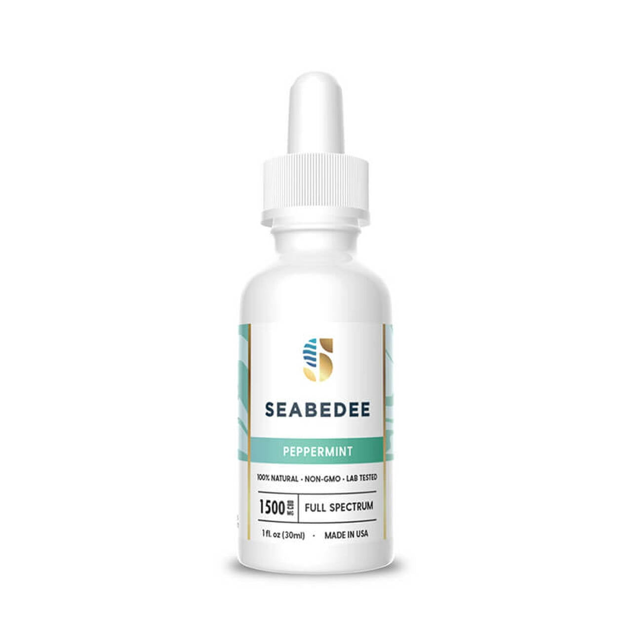 thumbnail Full Spectrum Peppermint CBD Tincture by Seabedee